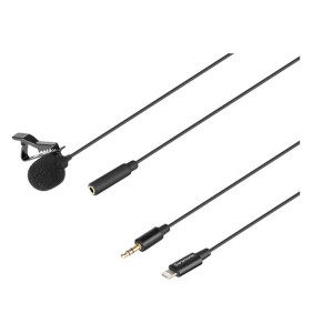میکروفون یقه ای با سیم سارامونیک مدل LavMicro U1B رابط Lightning